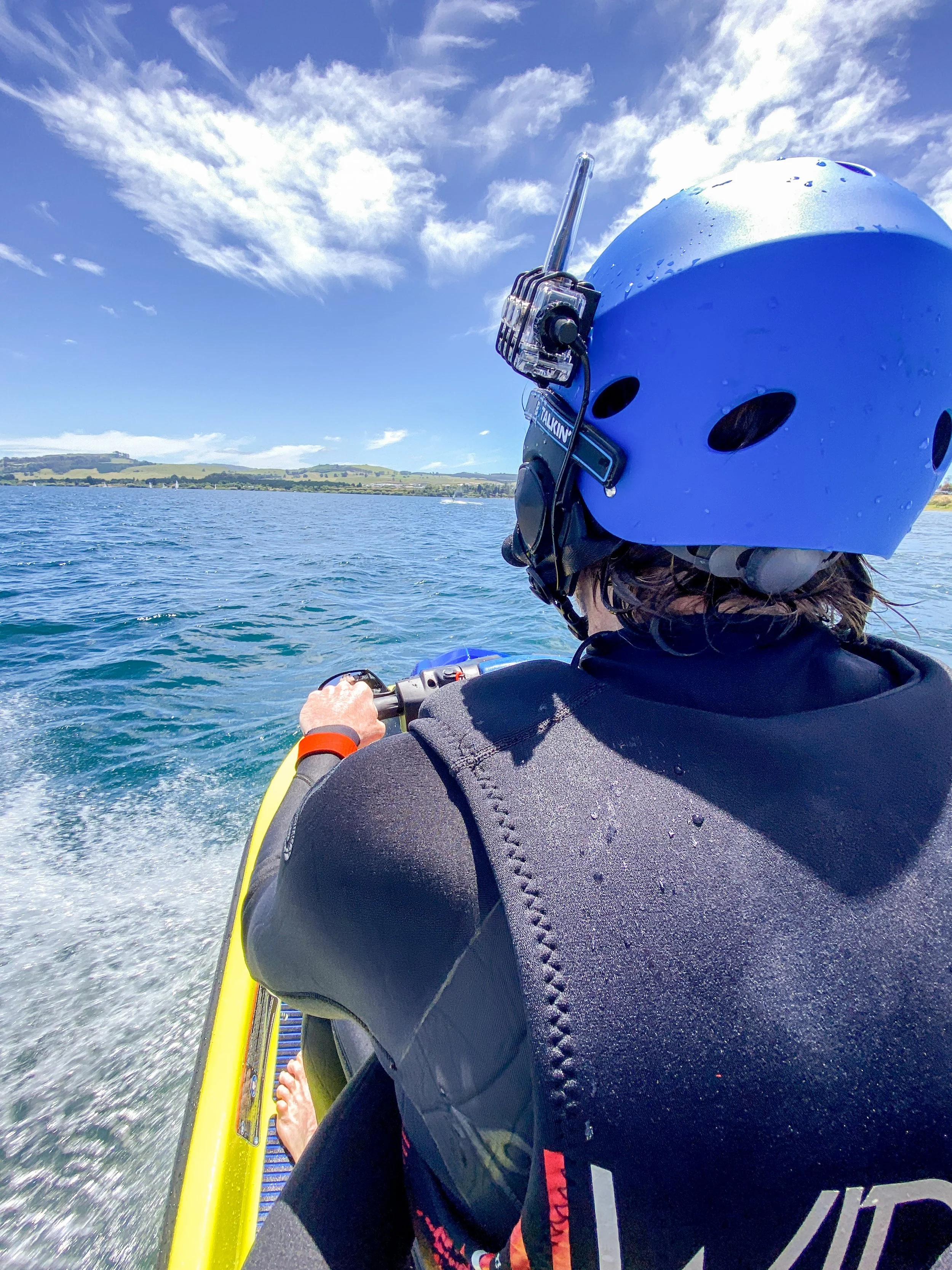 The Two-way radio communication headset and GPS Guidance make for a fun and engaging trip along Lake Taupo.