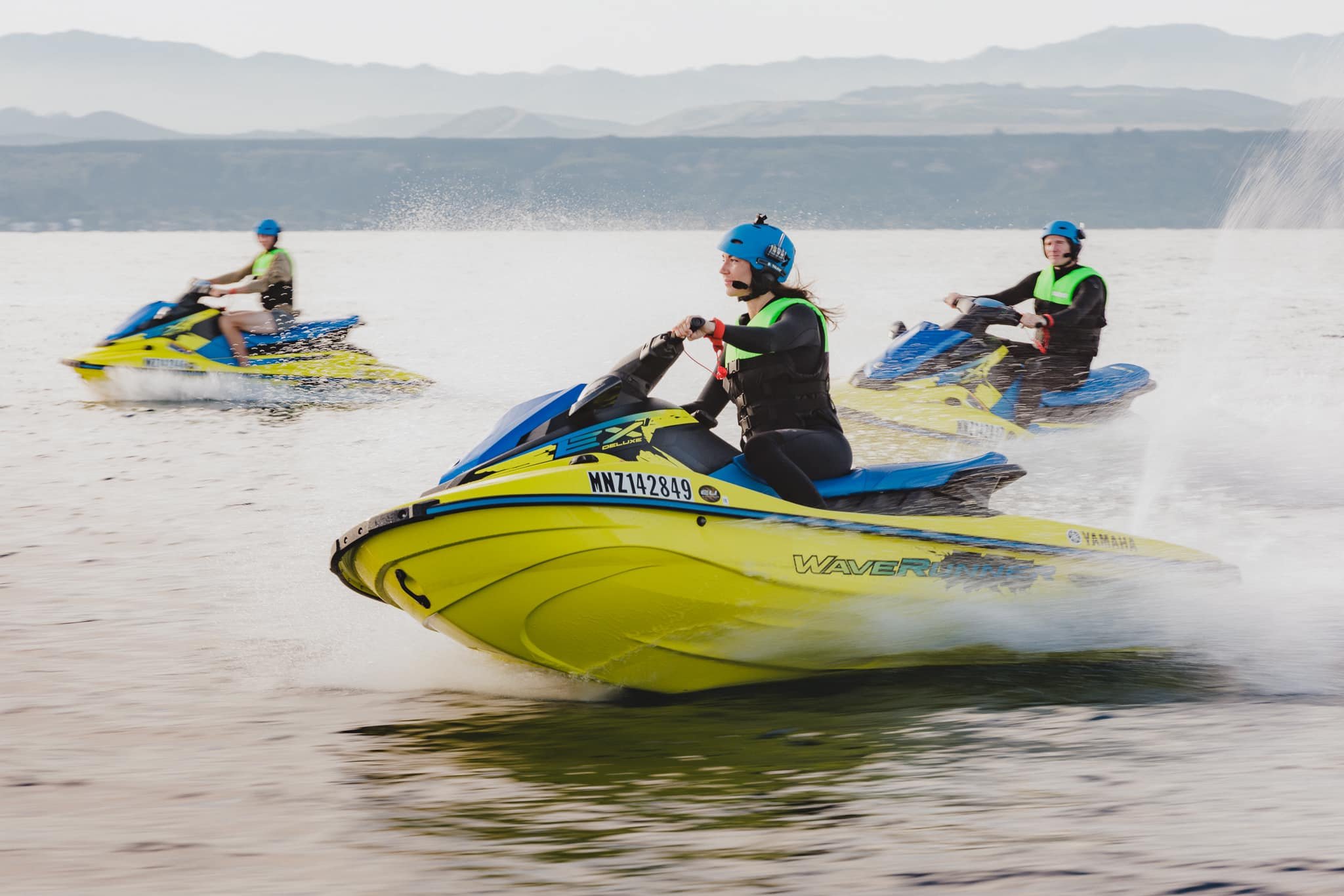If you're looking for a fun thing to do in Taupo, hiring a jetski is definitely the way to go.