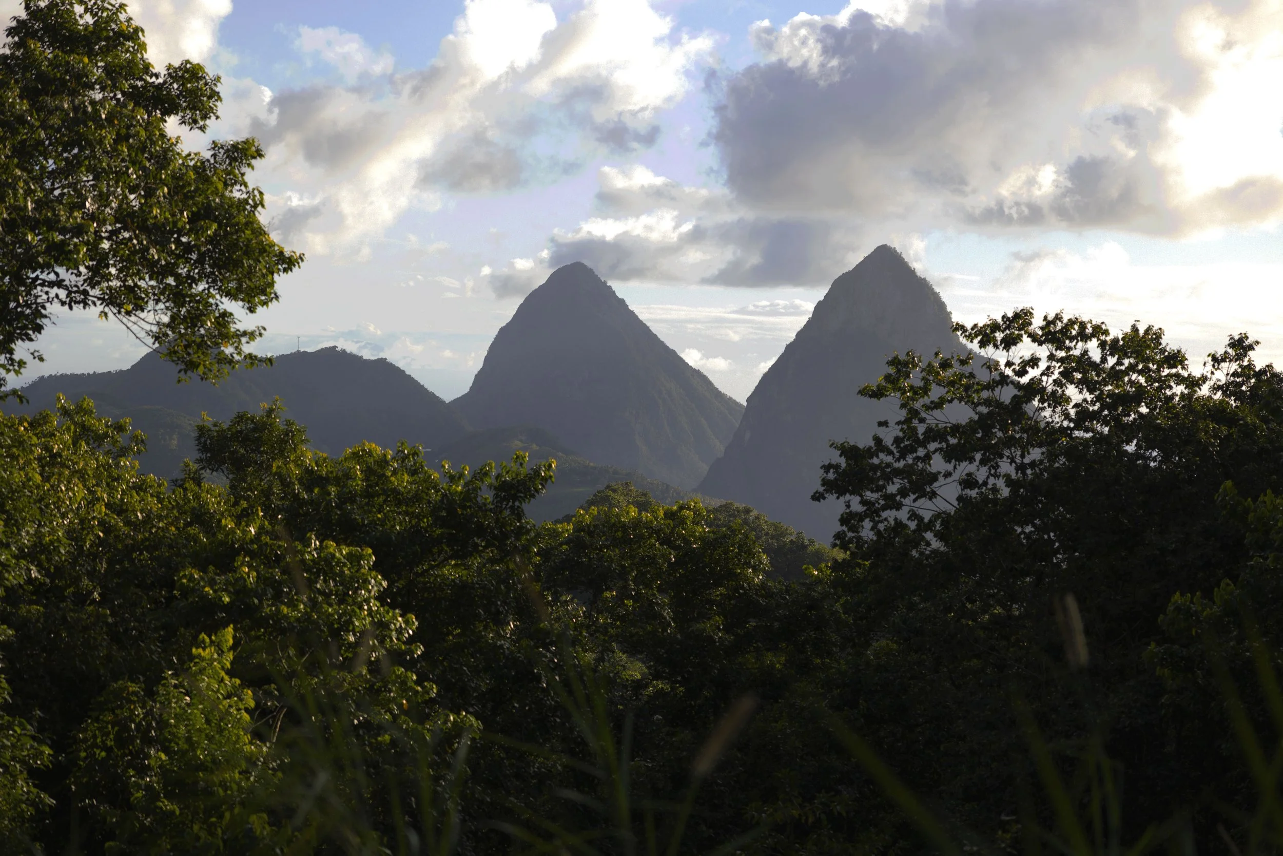 The Pitons of St Lucia