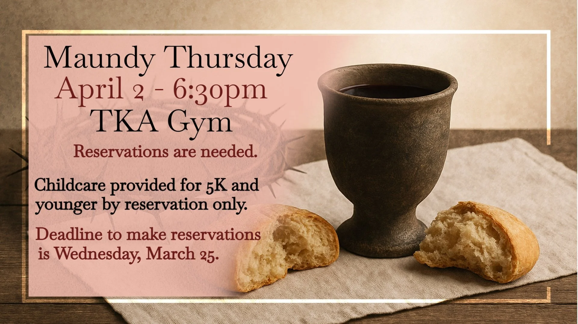 Maundy Thursday
