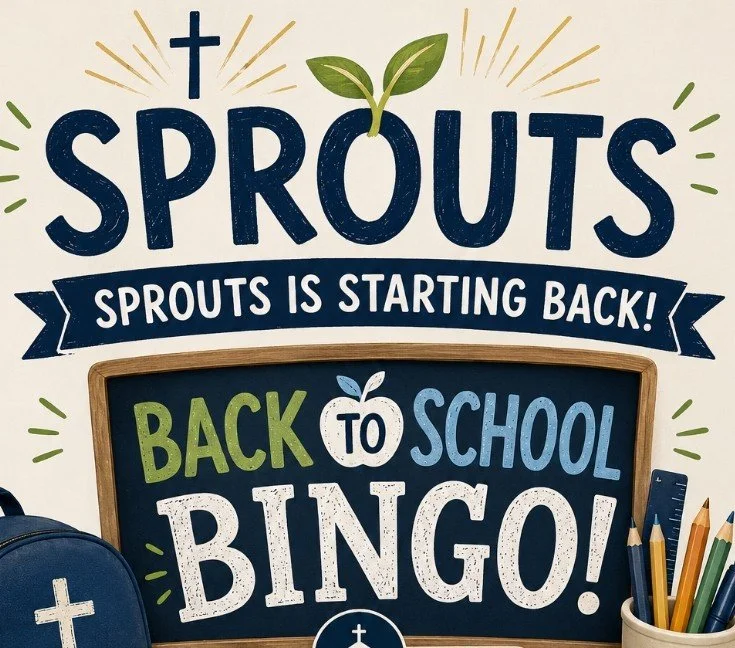 Sprouts Back To School Bingo