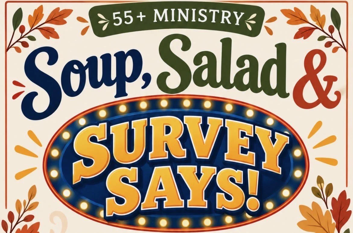 Soup, Salad, & Survey Says