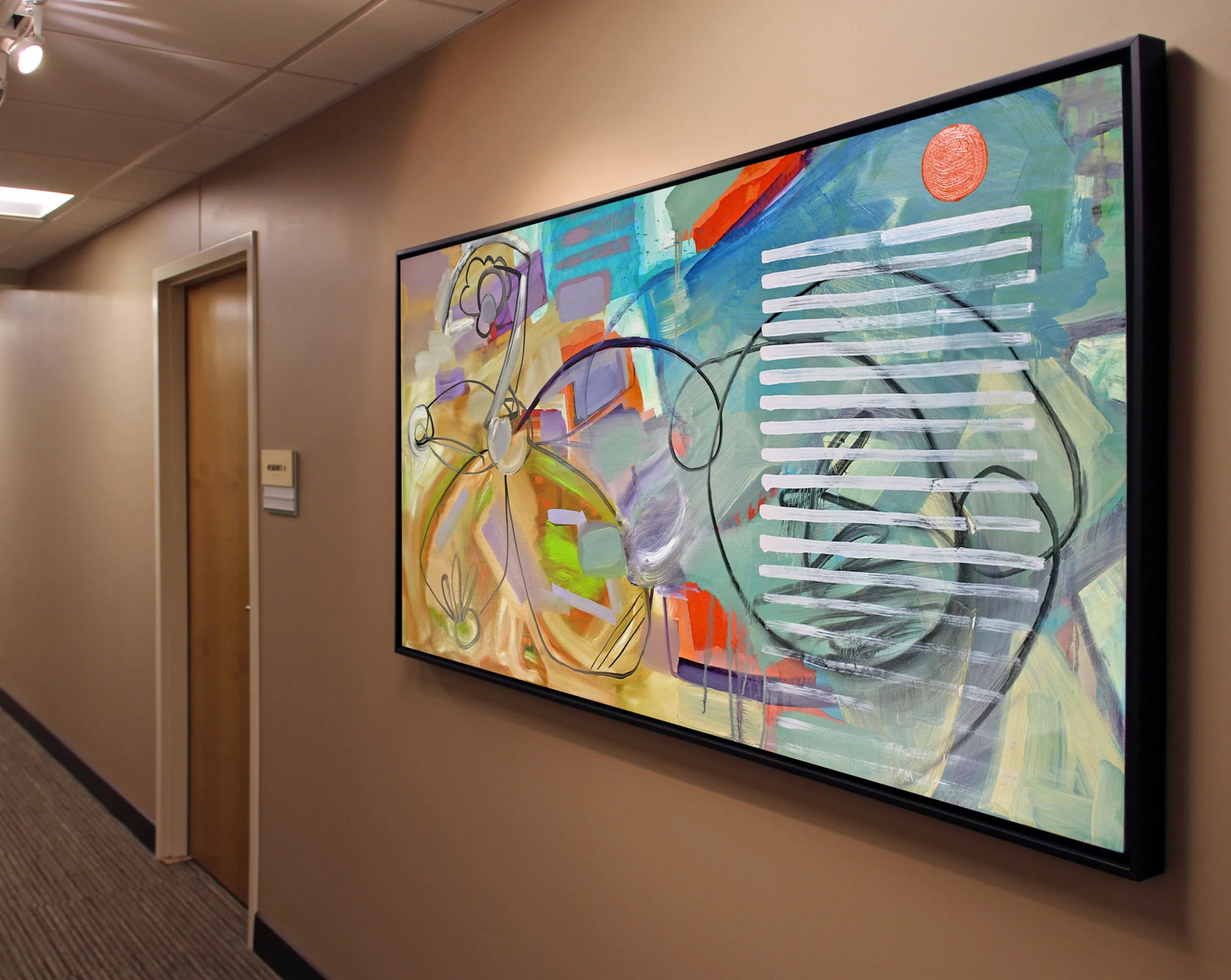 Contemporary painting for behavioral health