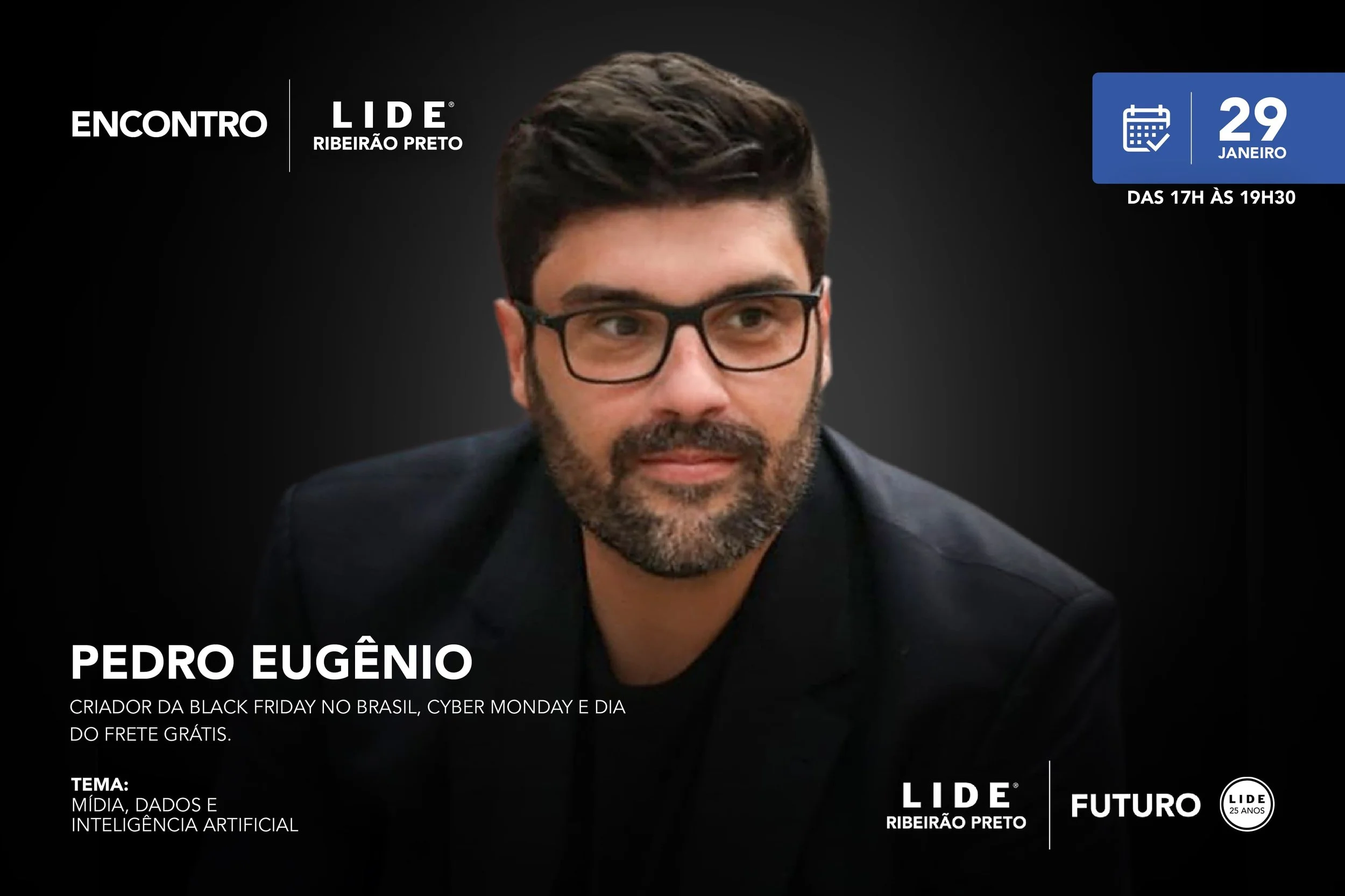 O LIDE Futuro Ribeirão Preto abre a agenda de 2026 com um encontro que conecta inovação, estratégia e visão de futuro.