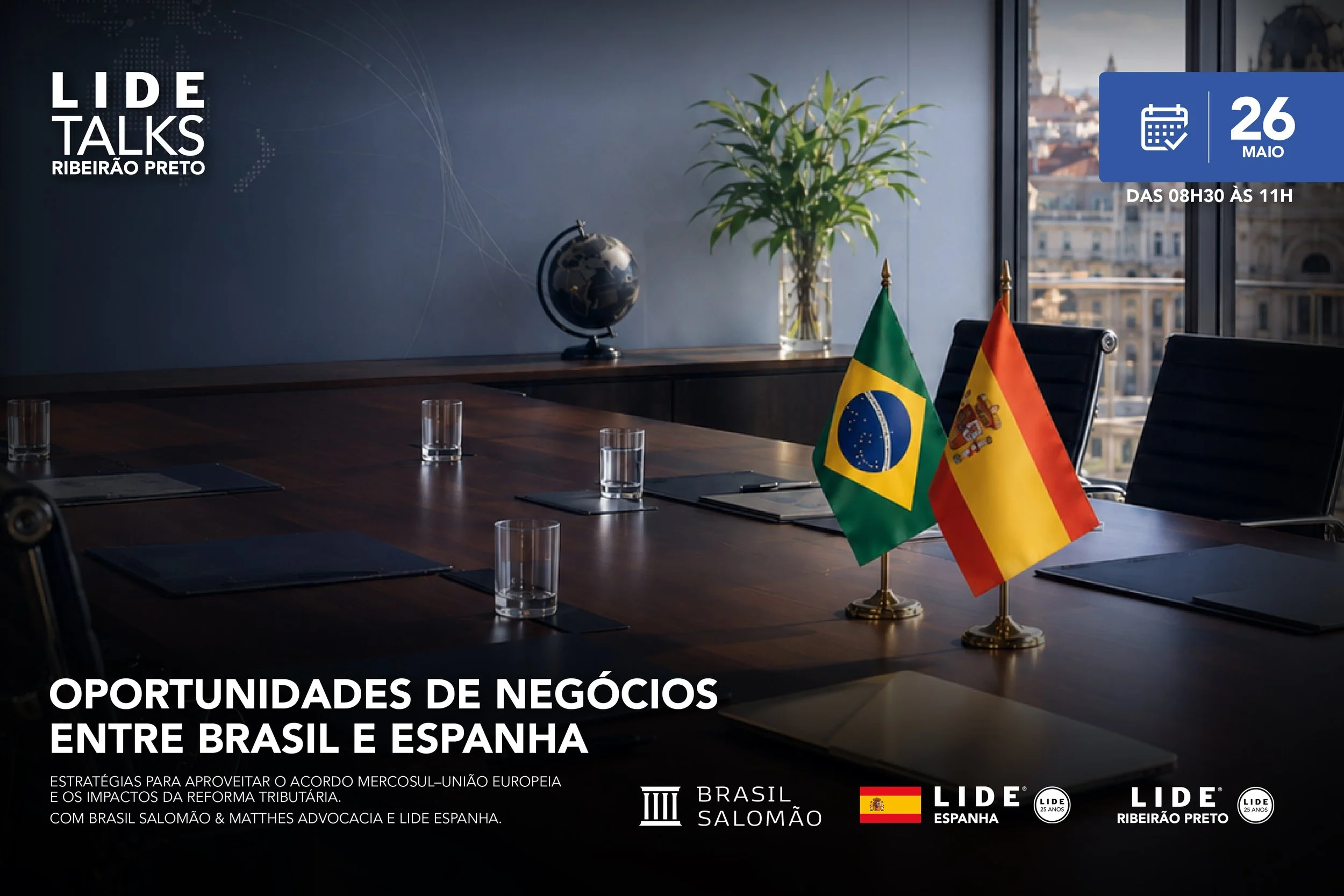 Talks LIDE Ribeirão Preto | oportunidades de negócios entre brasil e espanha