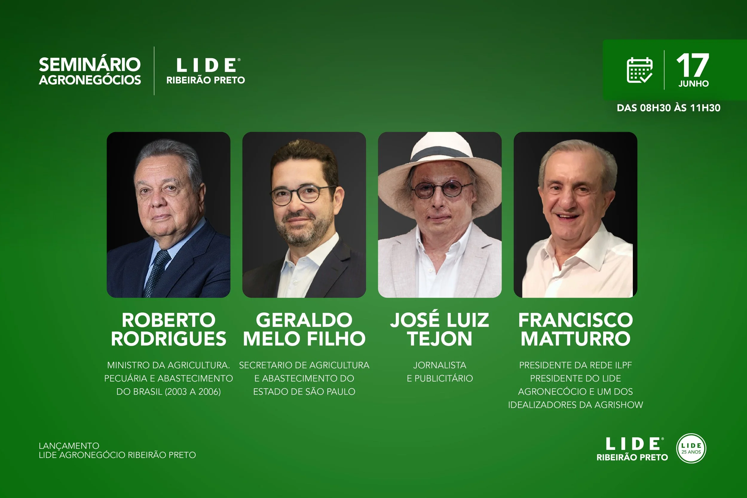LIDE Ribeirão Preto apresenta oficialmente uma nova frente de debates, LIDE Agronegócio