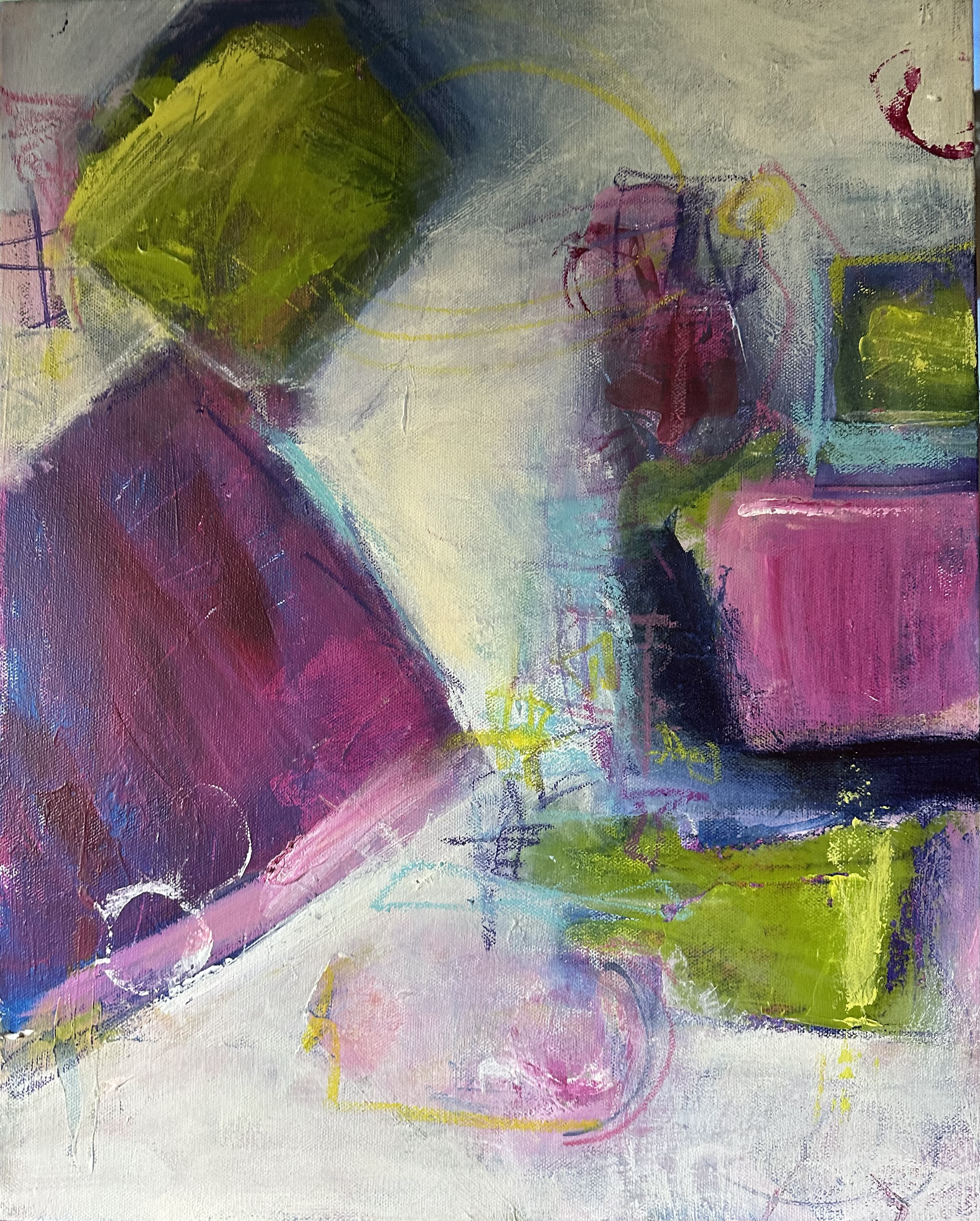 "Pink Sofa", 16" x 20",  $320