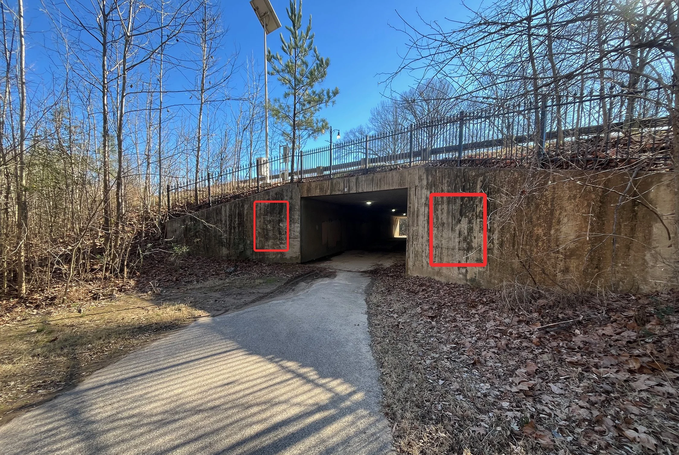 South Facing Tunnel Entrance (Mural Placement)