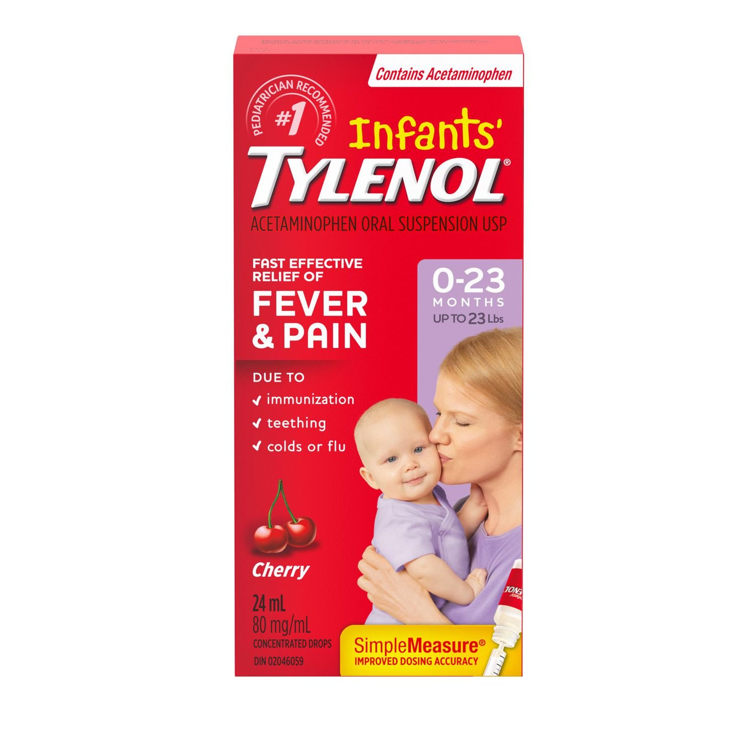 Nanogram Pharmacy CanadaWide Delivery — Tylenol Infants' Medicine