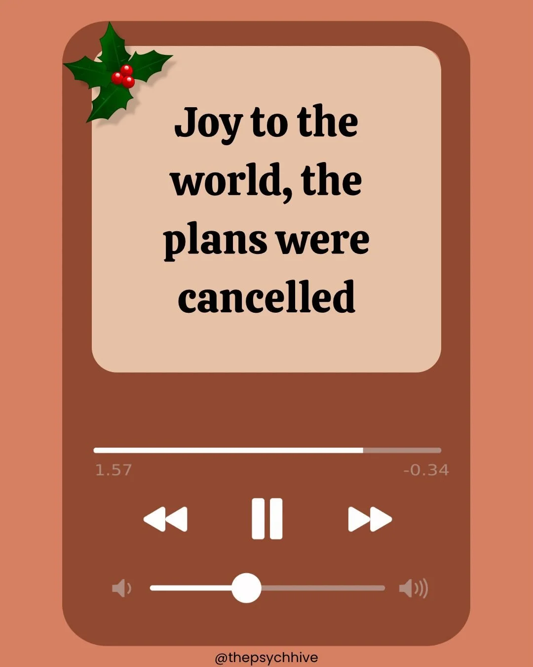 🎶 It&rsquo;s beginning to look a lot like&hellip; overwhelm 🎶

If Christmas songs were written by neurodivergent brains, they&rsquo;d sound a little different 😂 

Swipe for festive chaos, sensory overload, and executive dysfunction in carol form.
