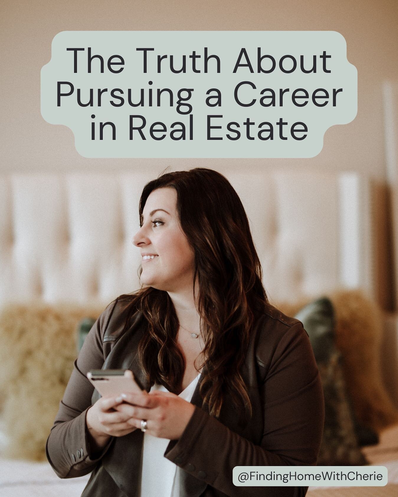 Before getting your real estate license, know this: Real estate isn&rsquo;t as simple as taking a test, sticking signs in yards, and watching the dollars roll in.&nbsp;⁠
⁠
When you become a real estate agent, you've got to hustle to make sales. Makin