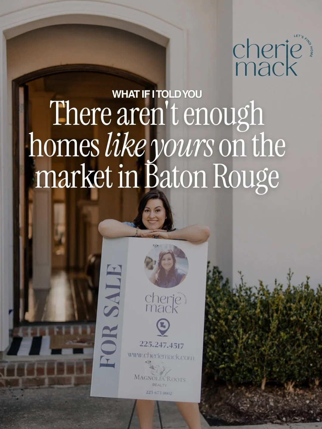 What if I told you&hellip; there aren&rsquo;t enough homes like yours on the market right now in Baton Rouge 👀

Every week, I talk to buyers looking for:
✨ established neighborhoods
✨ homes with character
✨ bigger backyards

And the truth is&hellip;