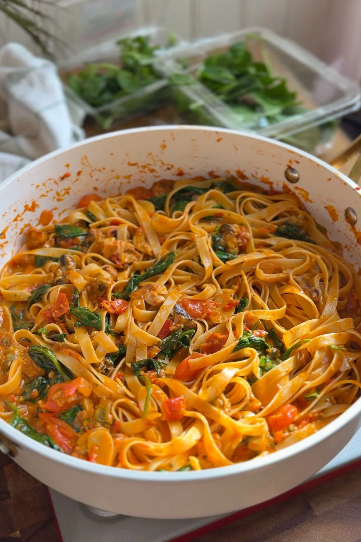 Creamy Red Pepper Pasta
