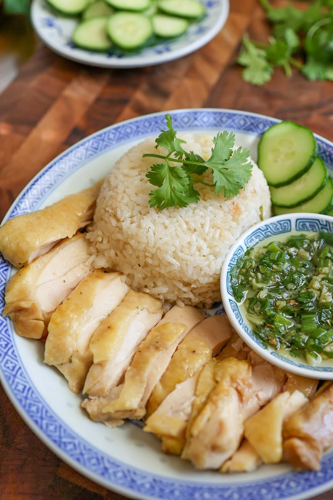 One Pot Rice Cooker Hainanese Chicken — jc.eeats