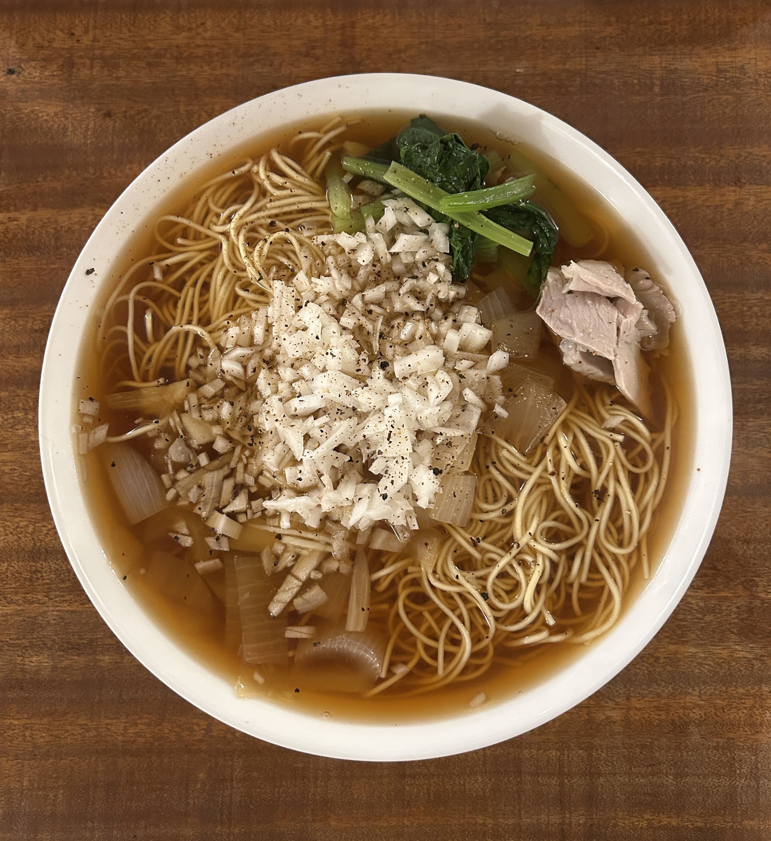 茹で豚ラーメン