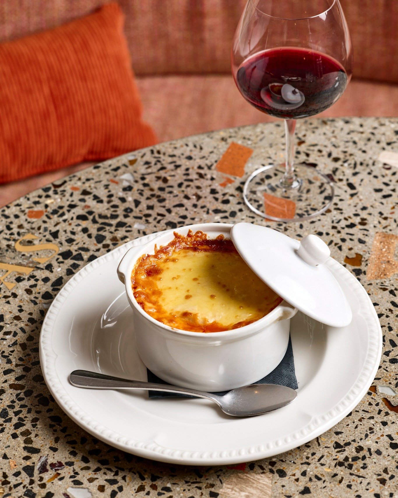 Sink your spoon into our mouthwatering moussaka, made with layers of Wagyu beef, pork, potatoes, eggplant, and creamy b&eacute;chamel sauce.

www.yamasrestaurant.com.au/bookings to reserve your table or call us on (07) 2101 5000
45 Mollison St, West 