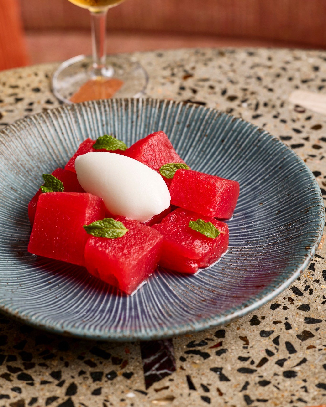 THe most refreshing dessert ~ compressed watermelon with lemon sorbet

www.yamasrestaurant.com.au/bookings to reserve your table or call us on (07) 2101 5000
45 Mollison St, West End QLD 4101

#yamas #westendbrisbane #greekfood