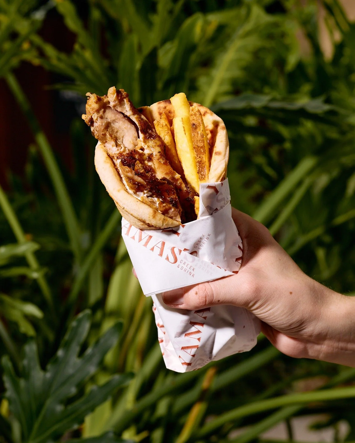 Lunchtime just got Greek. Yiros, your way with a choice of chicken, lamb or halloumi. 

Monday to Friday &ndash; 11am 'til 4pm. 

https://www.yamasrestaurant.com.au/

#thisisbrisbane #westendbrisbane #greekfood