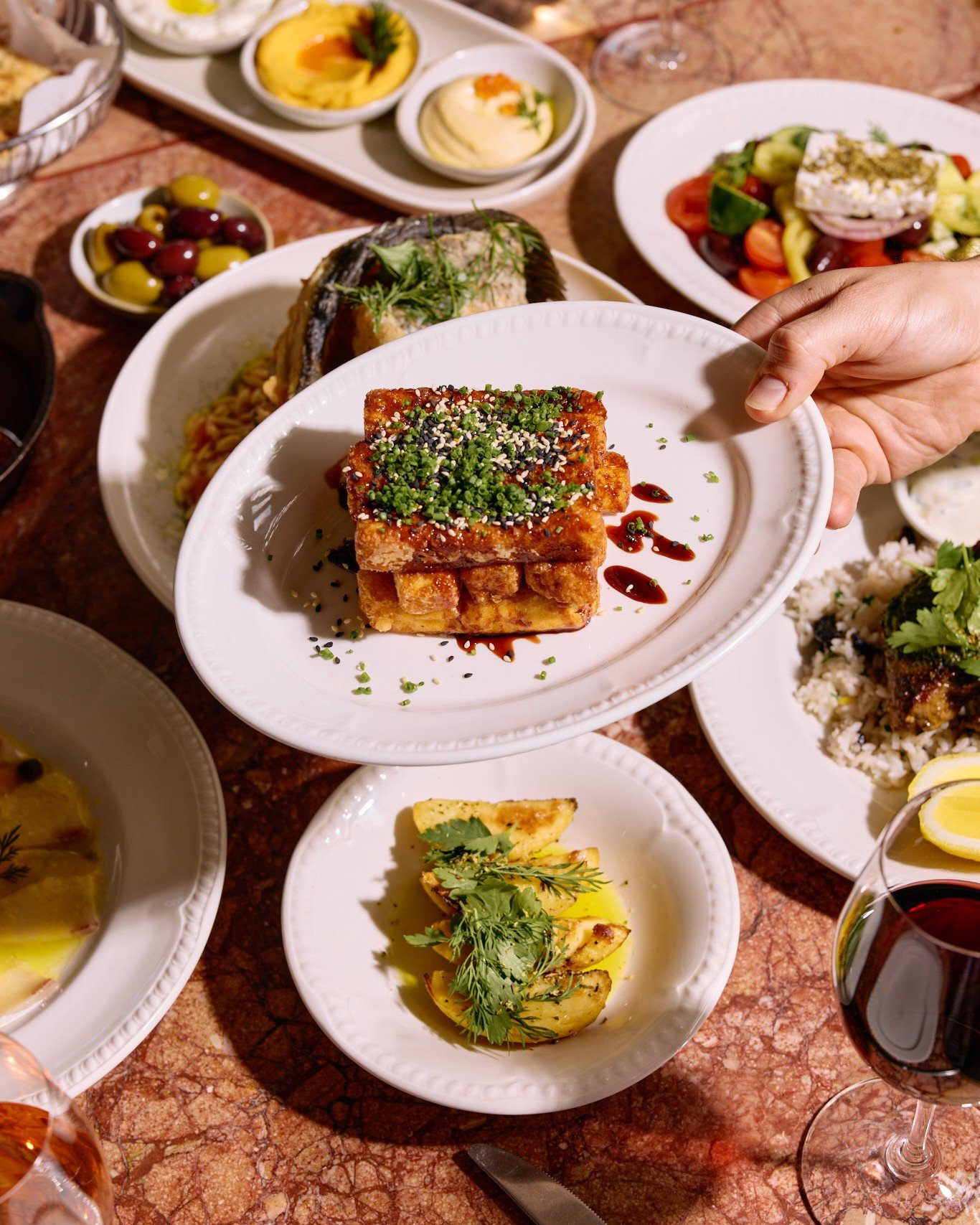 Perfect plates all round.

https://www.yamasrestaurant.com.au/

#thisisbrisbane #westendbrisbane #greekfood