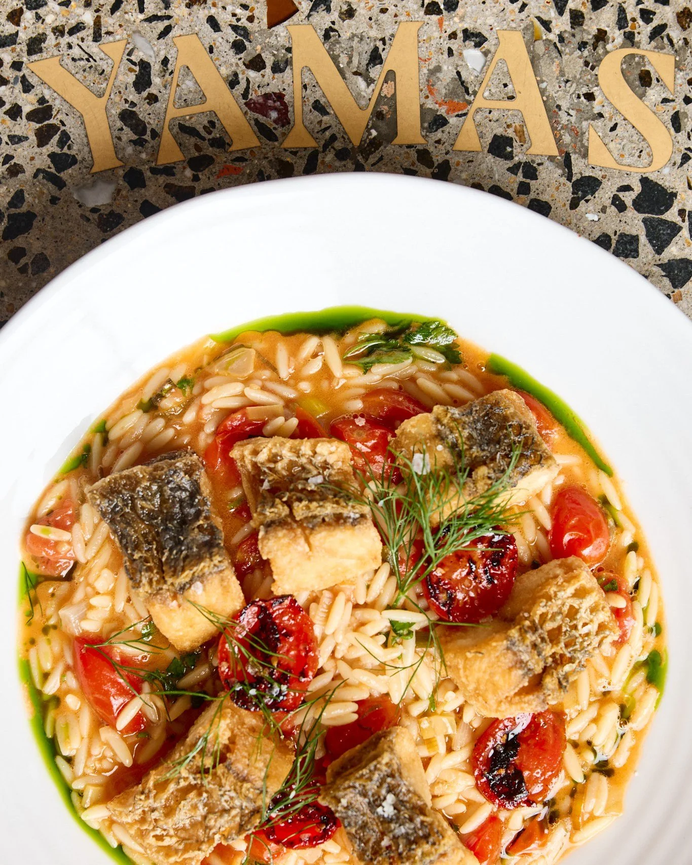 Barramundi, done the Yamas way.

Fried barramundi served over orzo pasta with tomato, garlic and white wine for a dish that's comforting, fresh and full of flavour.

https://www.yamasrestaurant.com.au/

#thisisbrisbane #westendbrisbane #greekfood
