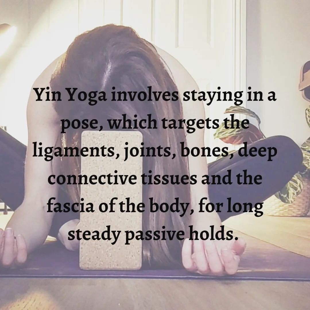 ✨️ Y I N  Y O G A 

Many people ask me &quot;What is Yin Yoga?&quot;. For today, I begin with this snippet,  but there is so much more to Yin, so this is to be continued....

It is really a practice which is best experienced to understand its benefit