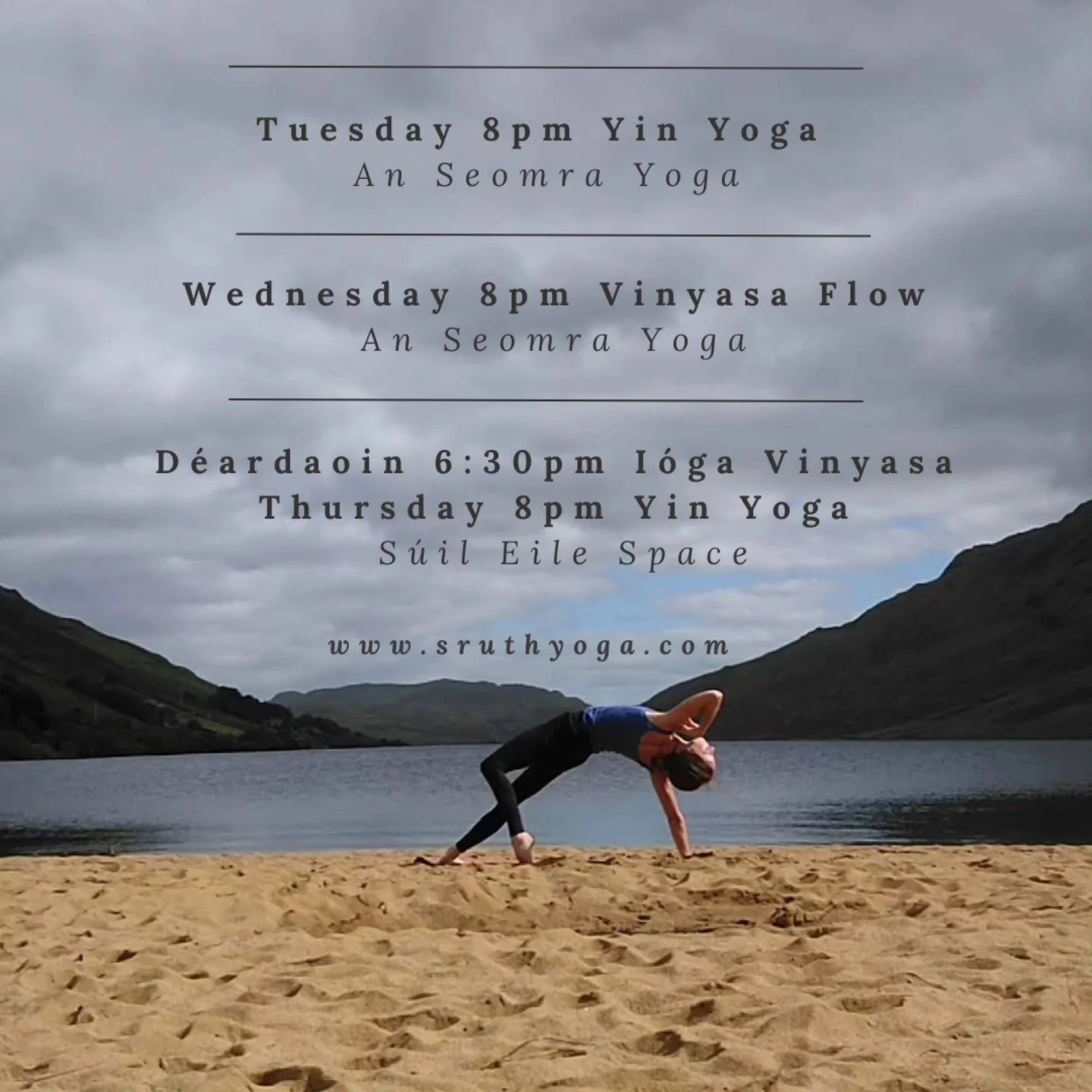 no goal setting, resolutions, or 'love and light' here, just show up as you are.