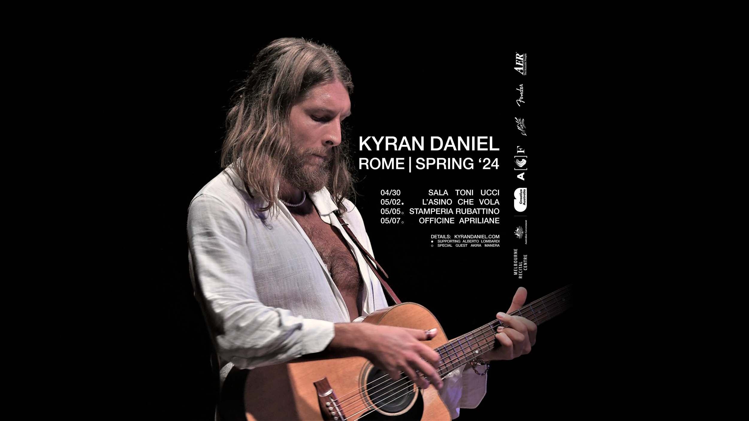 TOUR — Kyran Daniel