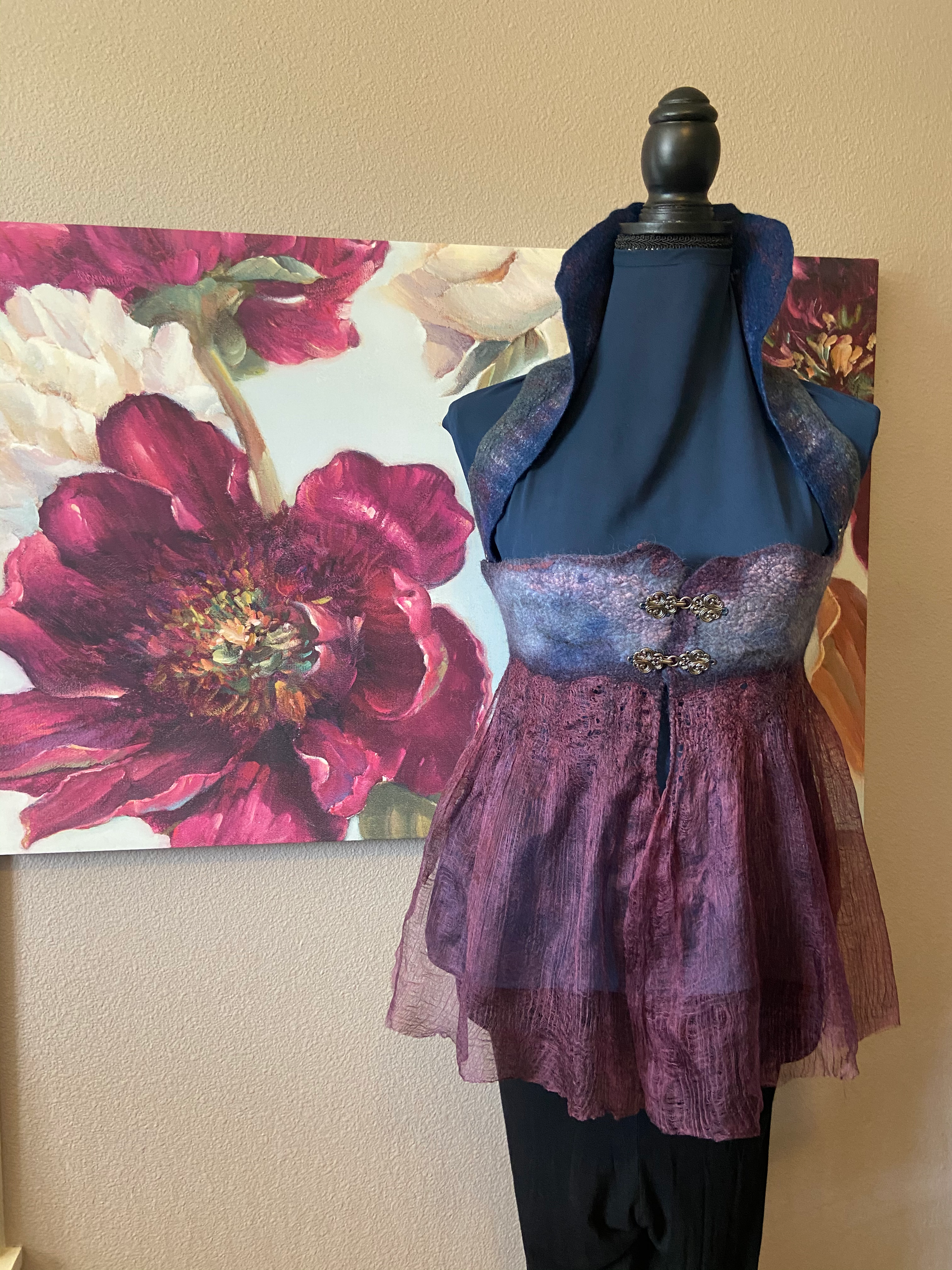 Wool & Silk Bustier/Corset