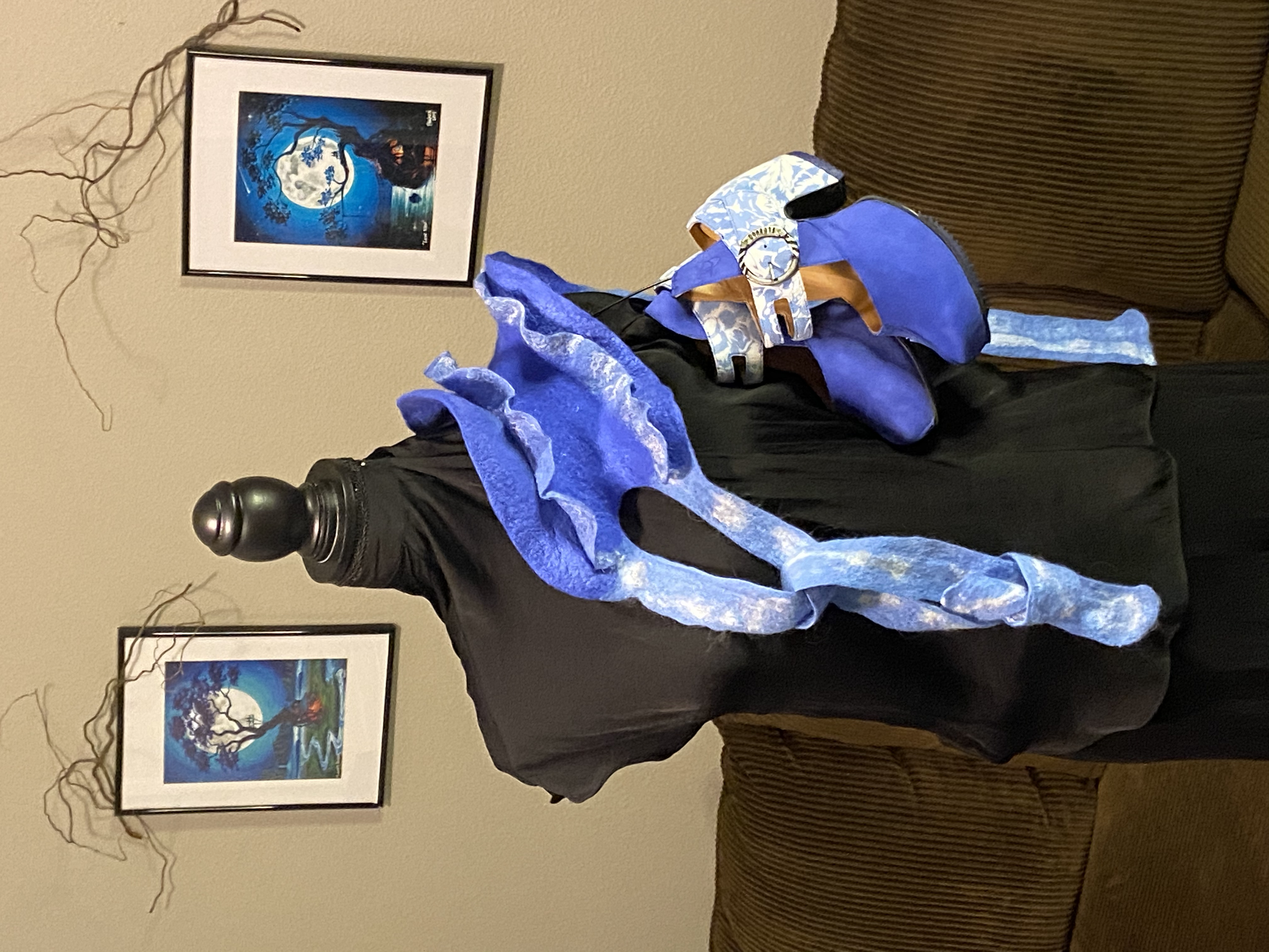 A scarf to go with my Fluevogs