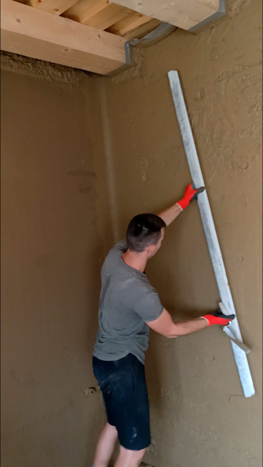 Video - starea gelatinoasă Tencuială cu paie