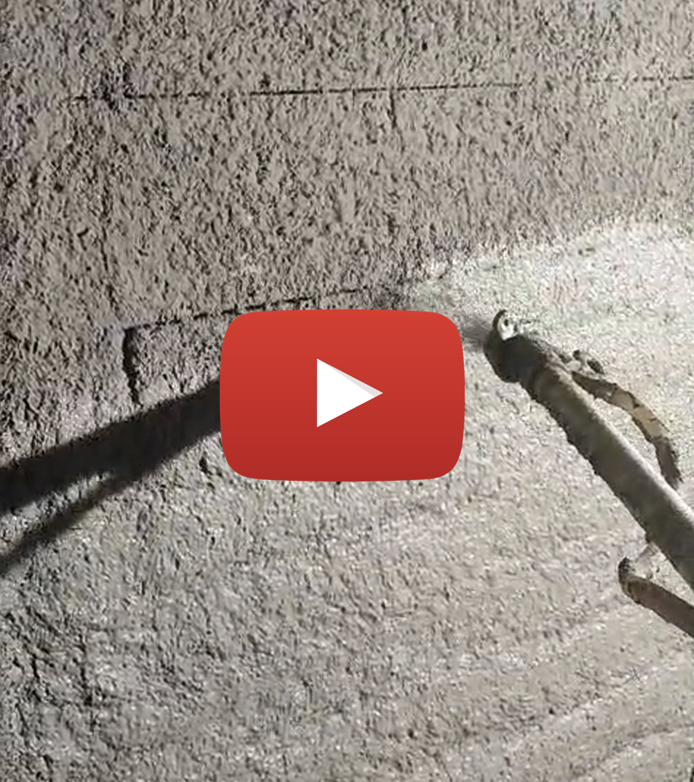 Video - tencuit mecanizat pe BCA