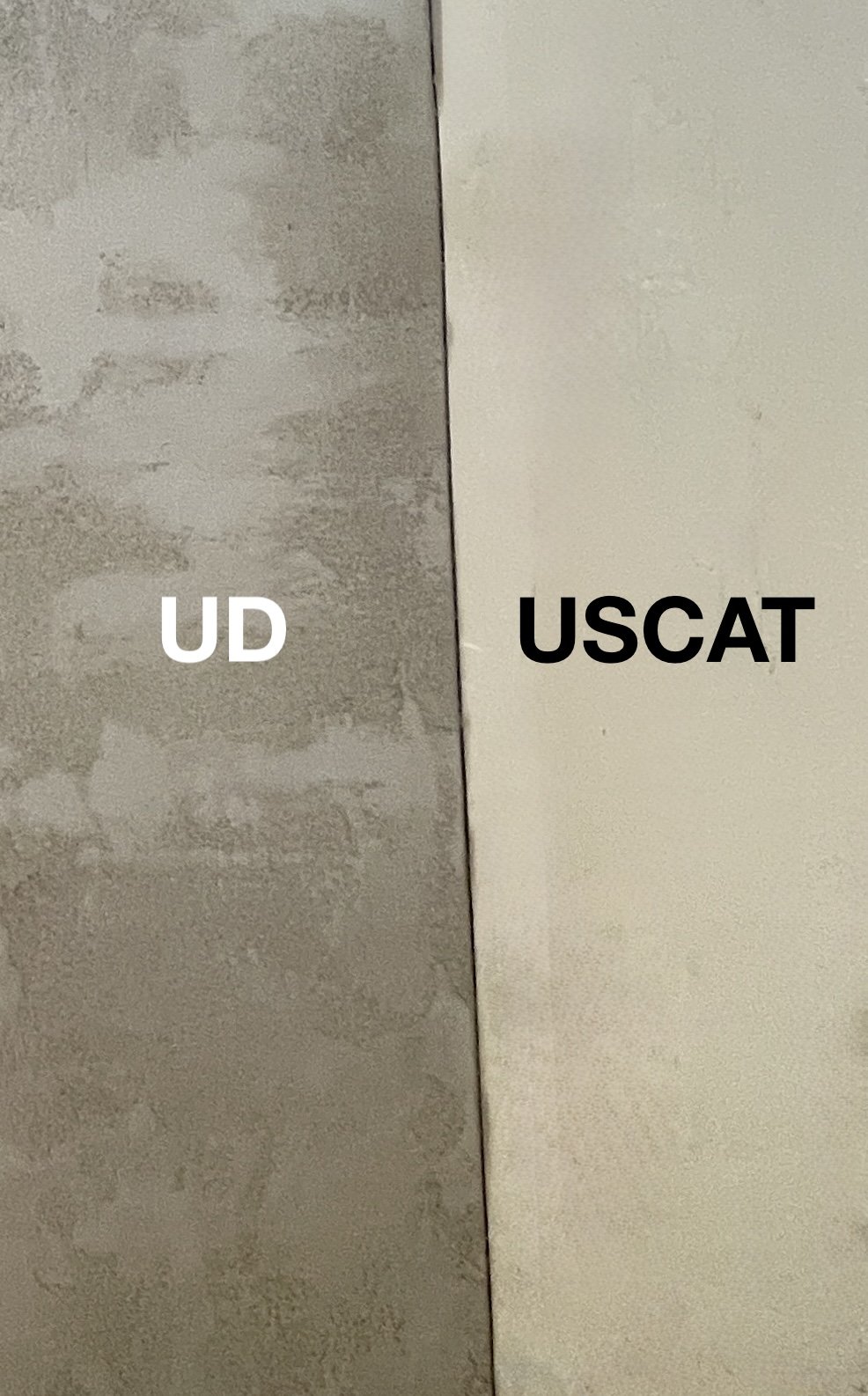 Tencuiala de lut uda si uscata dupa schimbarea culorii