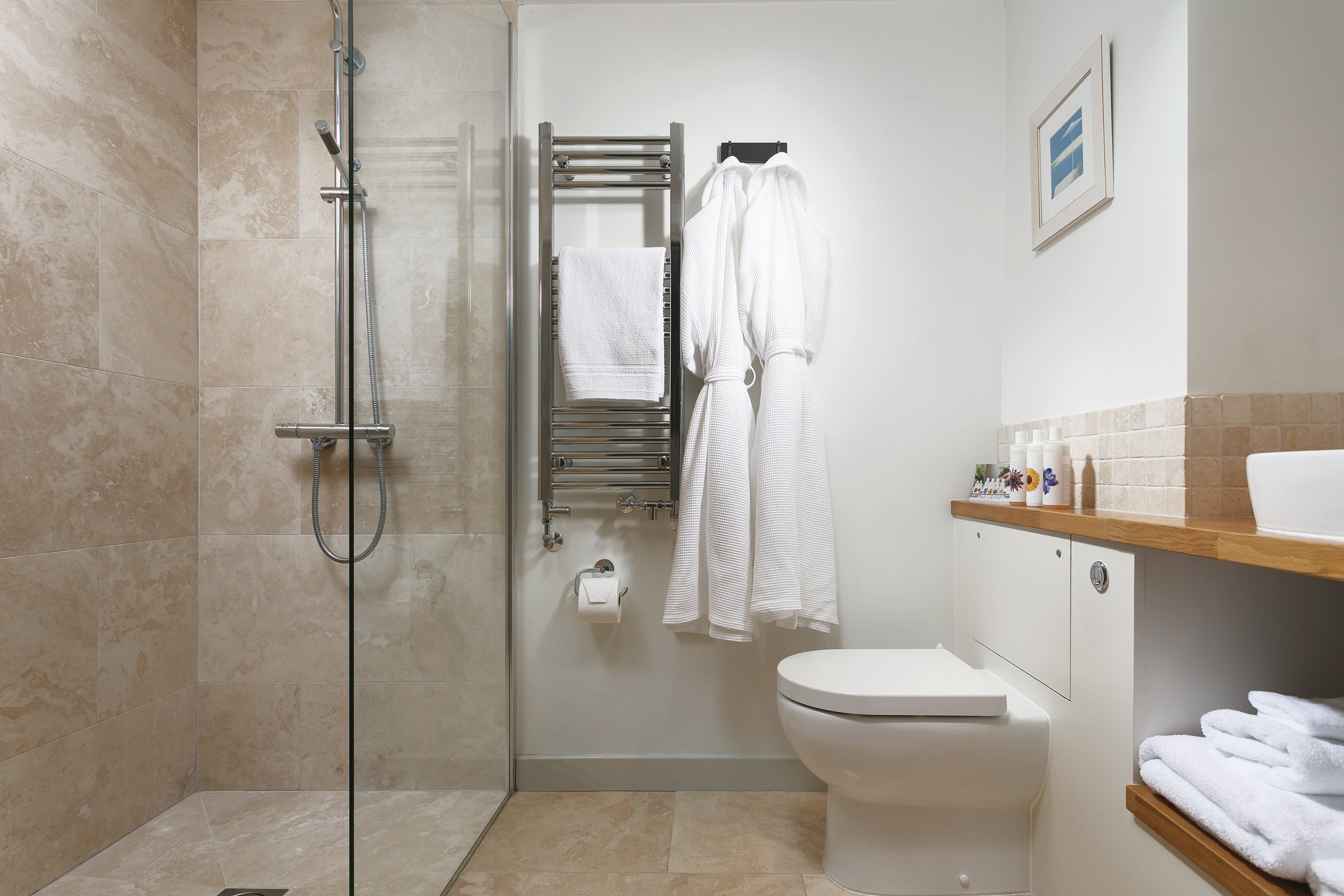 Ennys Cornwall_Trencrom Studio Suite luxury walk-in shower (Copy)