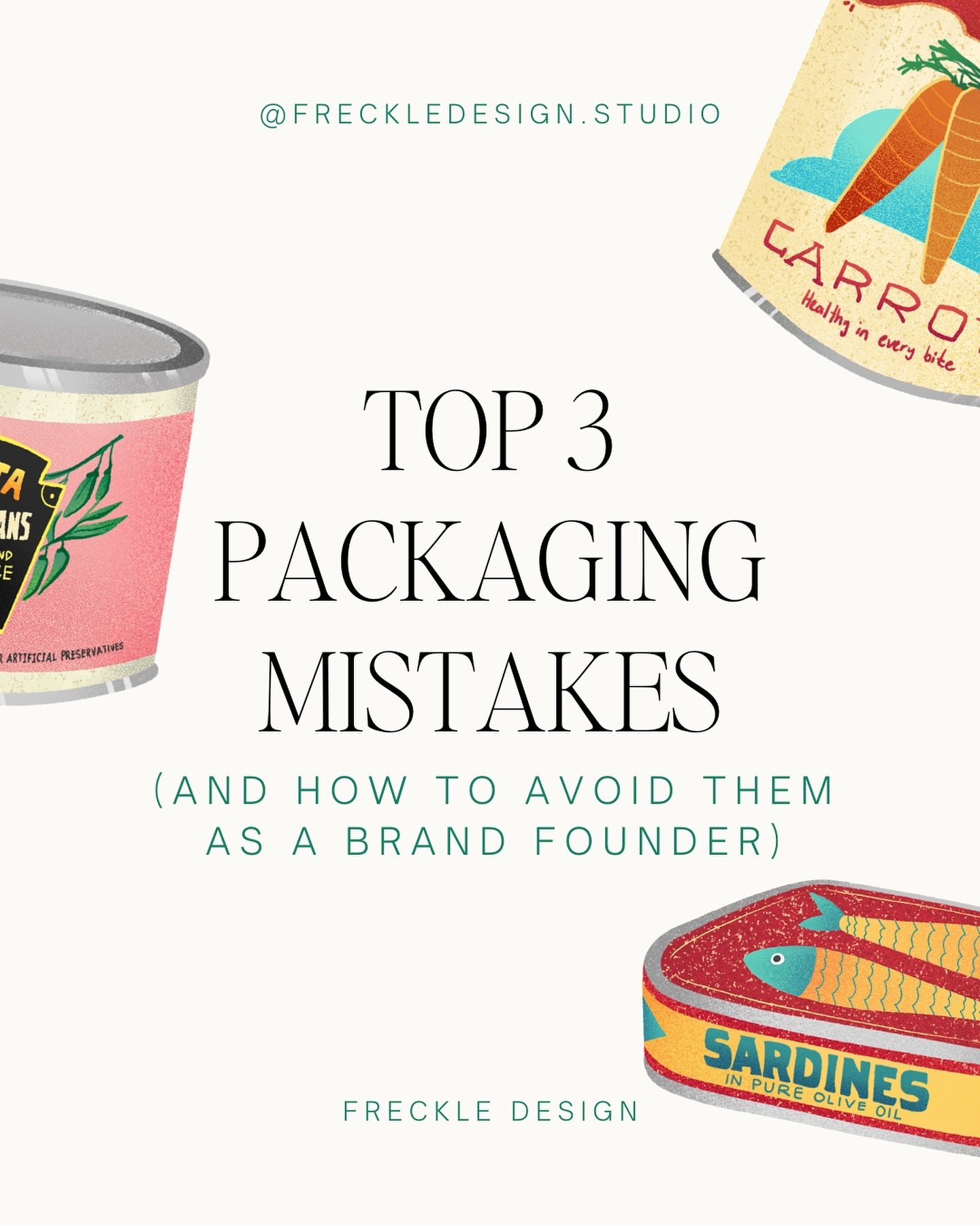 Are you making these packaging mistakes?

Some people take a &lsquo;no regrets&rsquo; approach to mistakes. 

That is not me 🙈. 

I&rsquo;m still haunted by some of the packaging mishaps I made early on in my design journey (luckily those bloopers a
