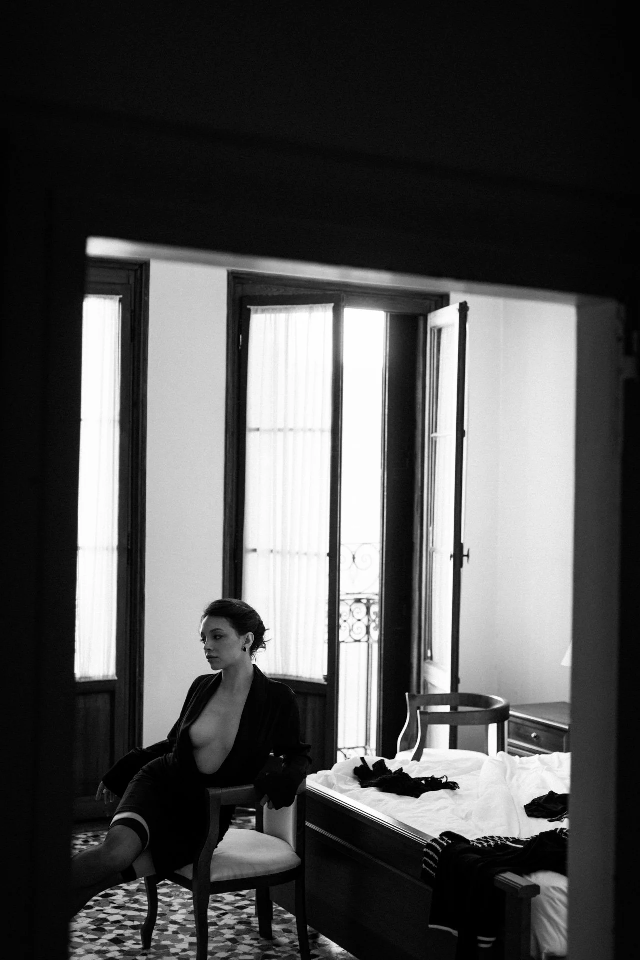 Schwarzweiss-Porträt Masterclass