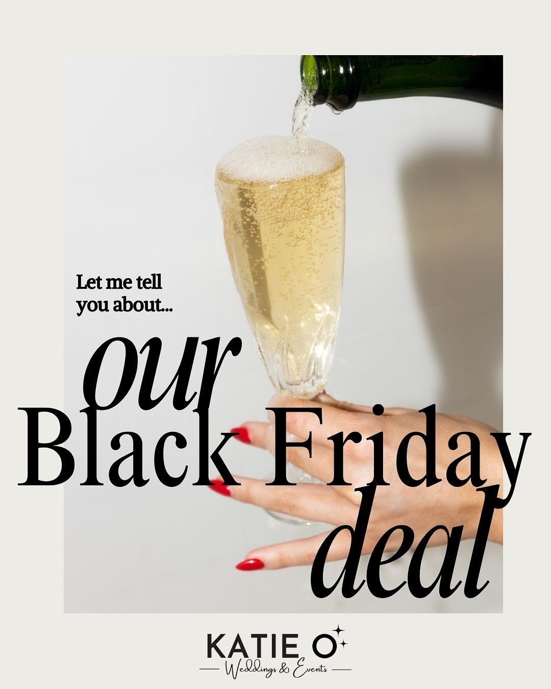 You deserve to actually enjoy your wedding day. With our team by your side, you can. Secure your 2026 date this Black Friday and take $250 off your planning package &mdash; because peace of mind should be part of the celebration

#katieoweddingsandev