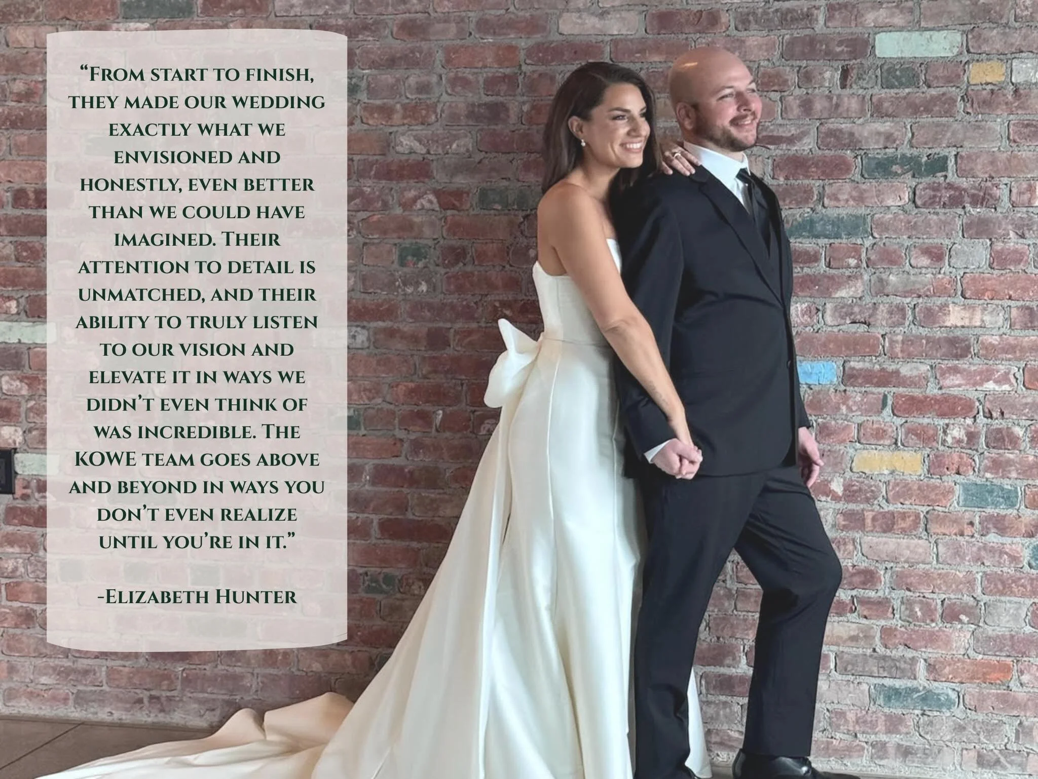 From the very first conversation to the final send-off, our goal is always the same: to listen deeply, elevate intentionally, and create a seamless experience where our clients (and their guests) feel completely taken care of.

Because it&rsquo;s not