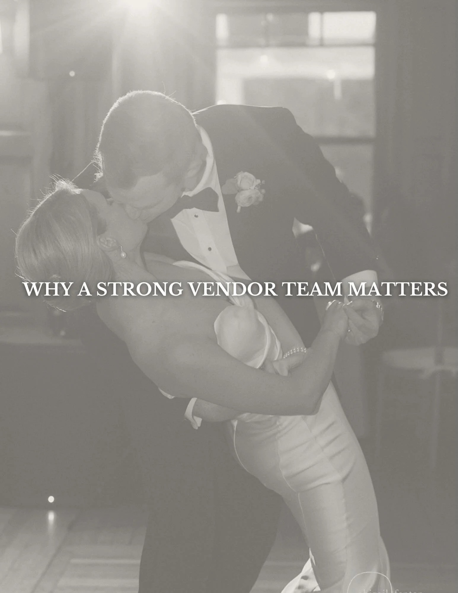 The wedding day is never the work of one person; it&rsquo;s the result of the right team moving together. We work together quickly, professionally, and collaboratively. 

Strong teams anticipate needs, communicate proactively, and support one another