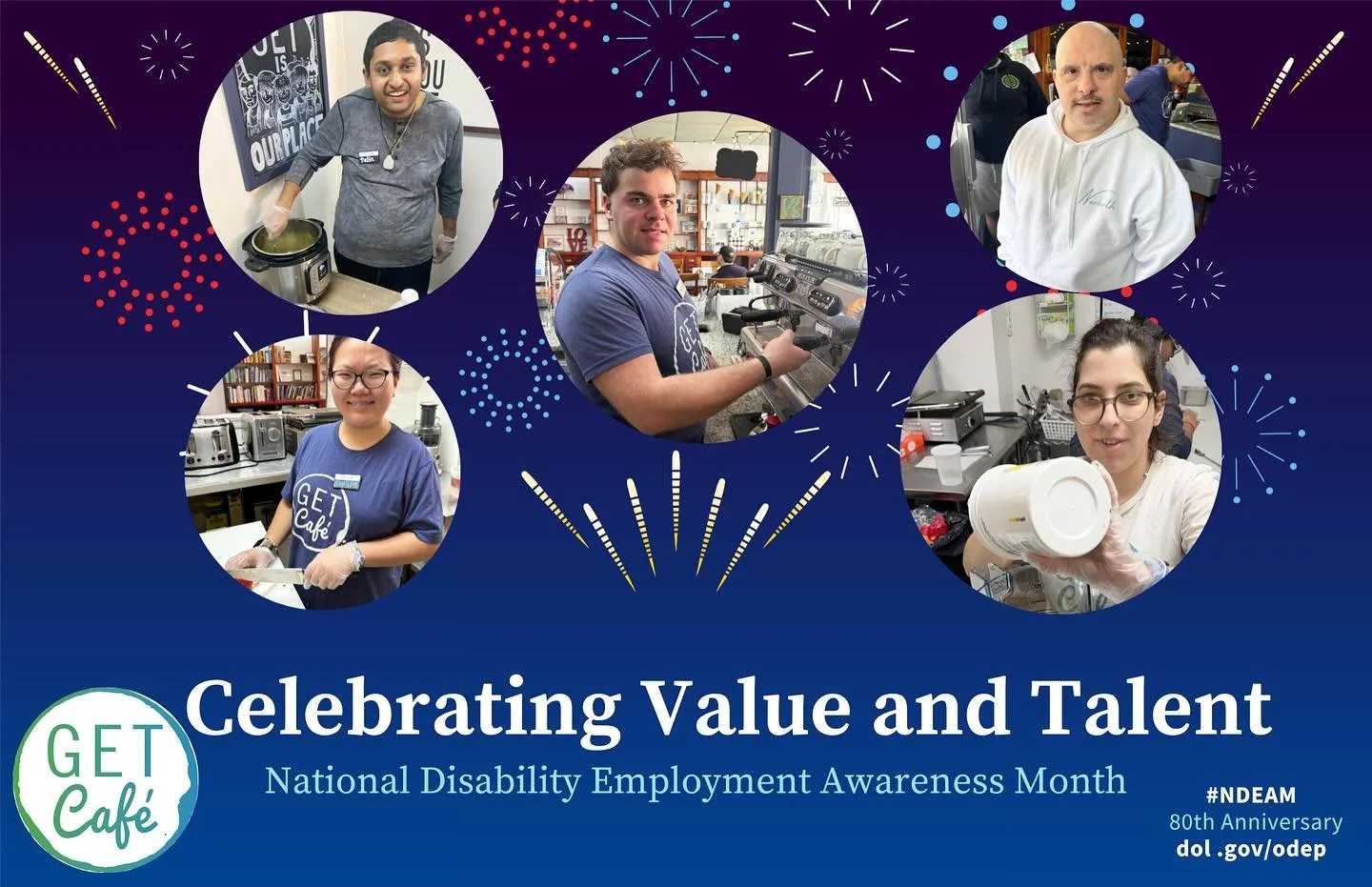 Did you know October is National Disability Employment Awareness Month?๐ค
Individuals with disabilities bring unique perspectives, creativity, and problem solving skills to the workplace! Join us in raising awareness to support inclusive hiring prac