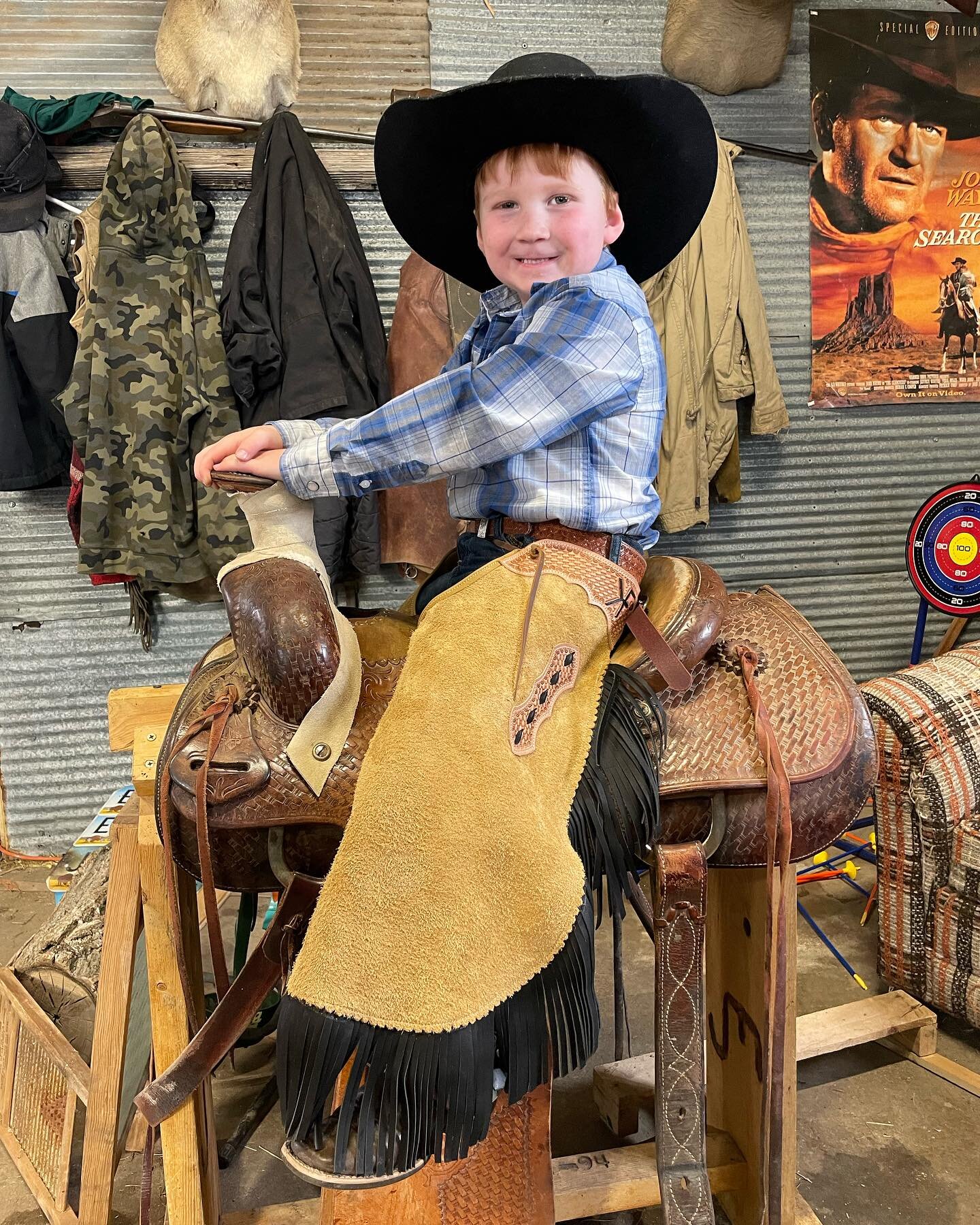 Lil Red had been pestering me for some new chaps, well when a fella turns 5 I suppose that&rsquo;s the least I can do. Happy Birthday pard