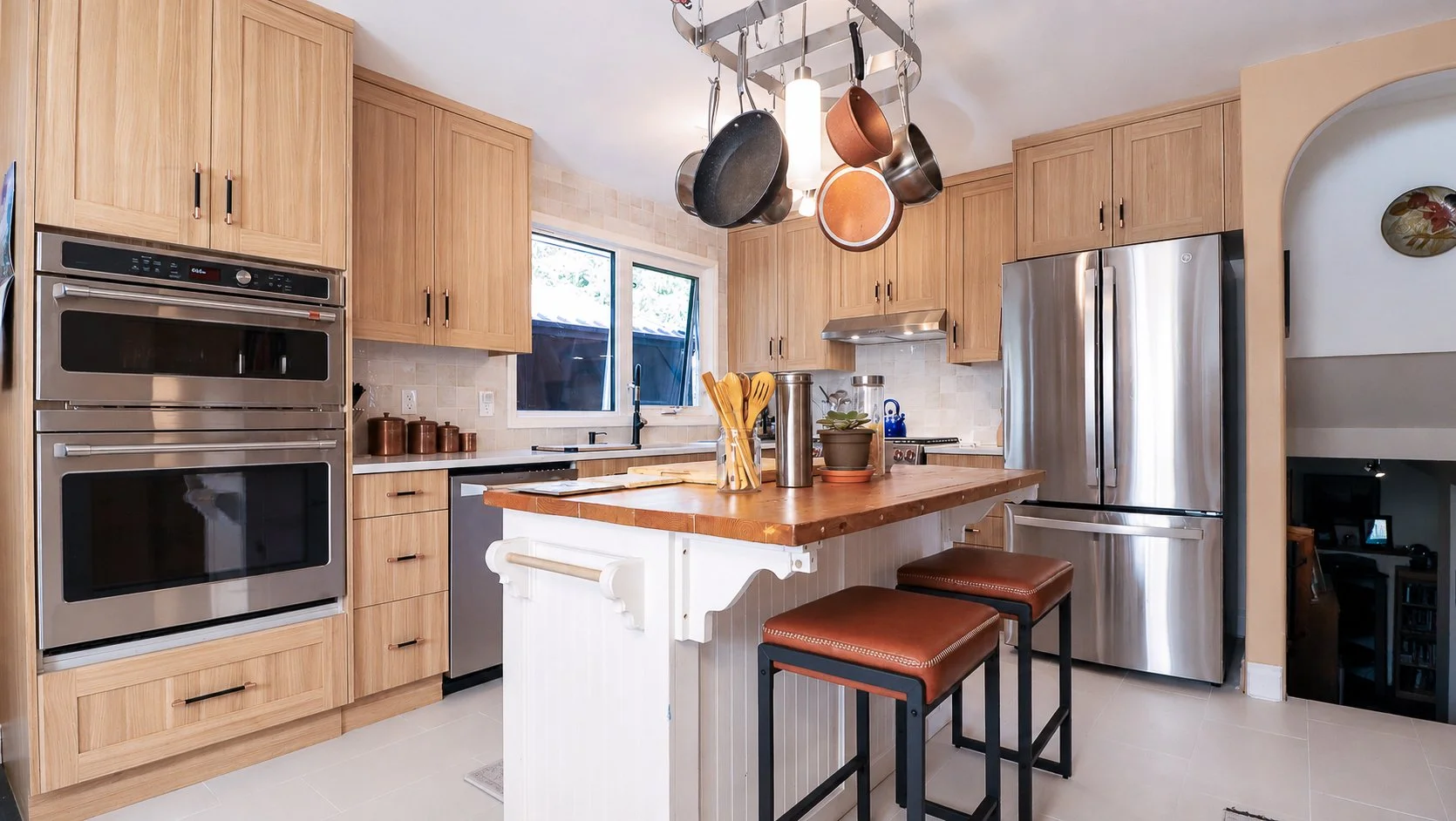 Parona Walnut Custom Kitchen with Tailored Storage