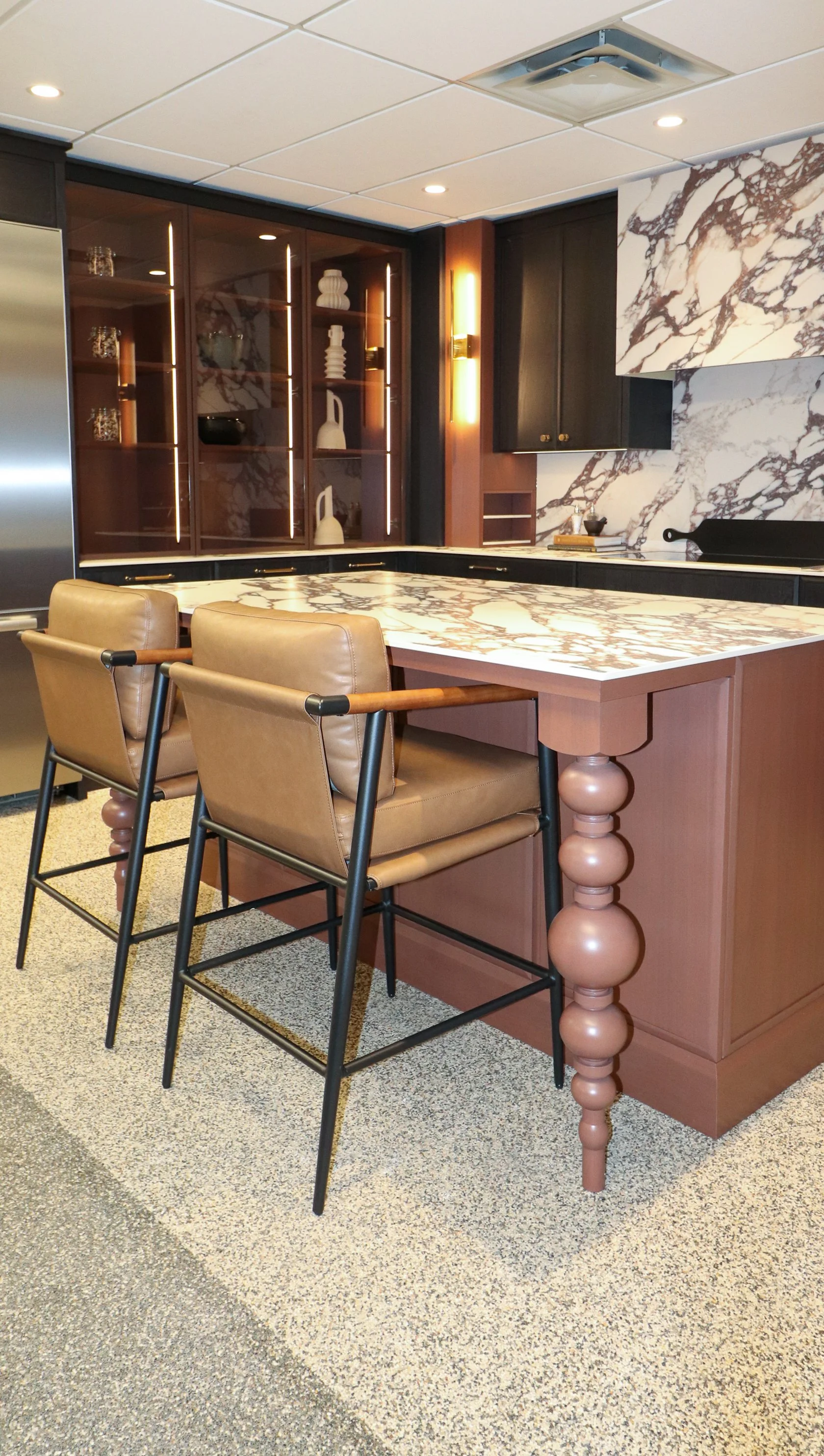 Towne and Countree Showroom Kitchen display