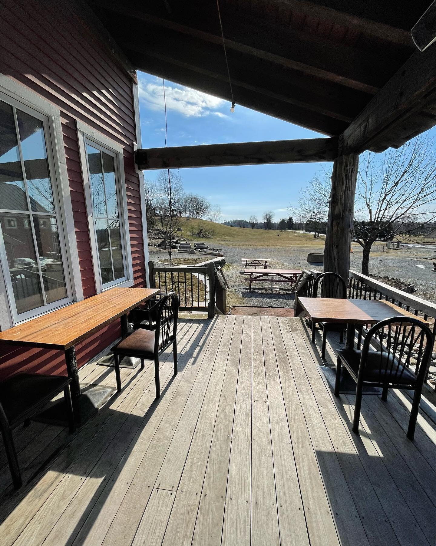 A great day to eat outside !! As a reminder our kitchen is closed tomorrow 
in order that Kunja and I may observe one of our religious holidays. We promised ourselves at the end of last year we would not work on our holy-days in 2022. This is a big s