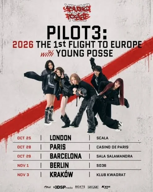 YOUNG POSSE to make UK debut with London concert at Scala