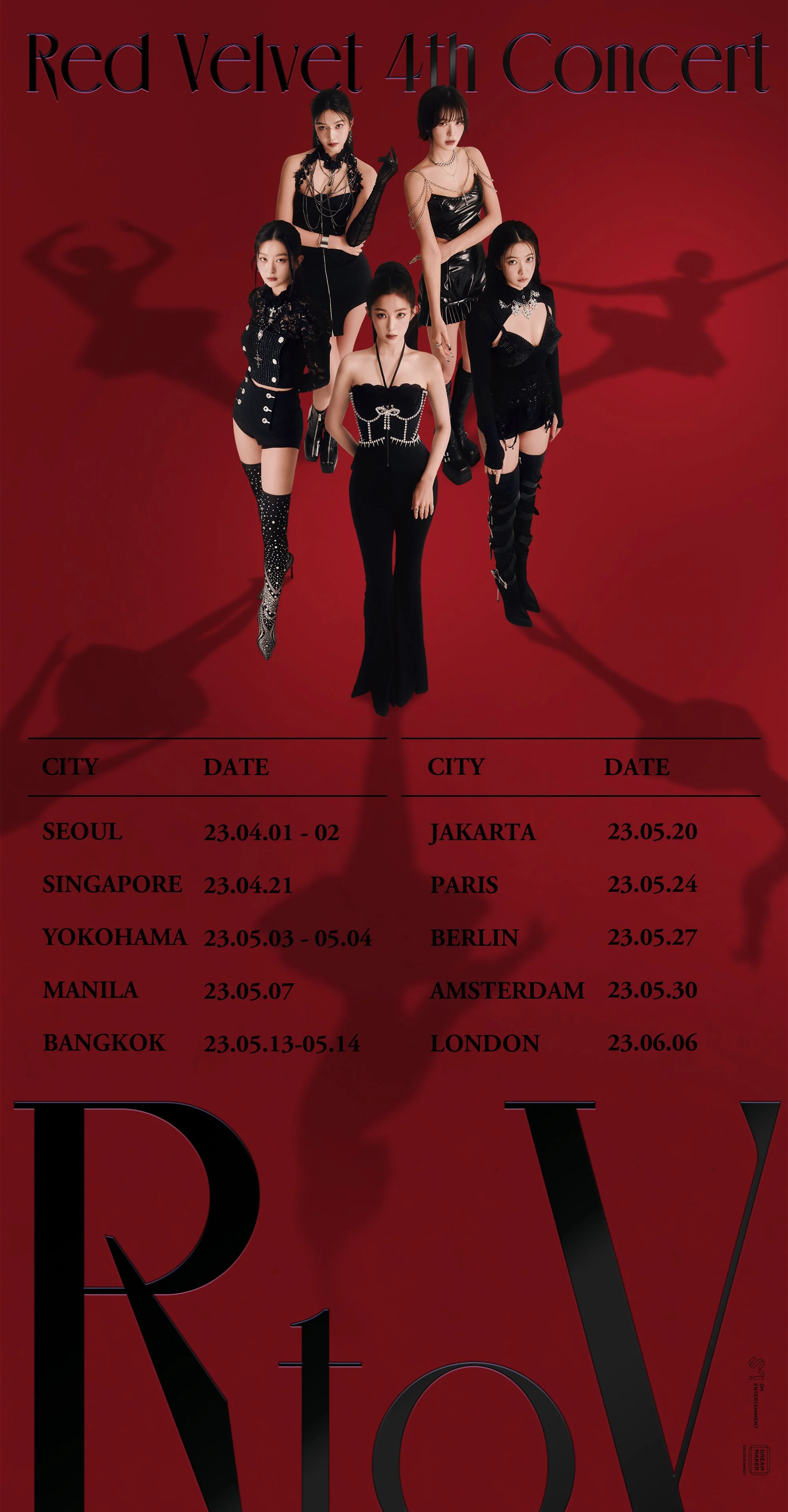 Red Velvet 4th Concert Tour in Europe