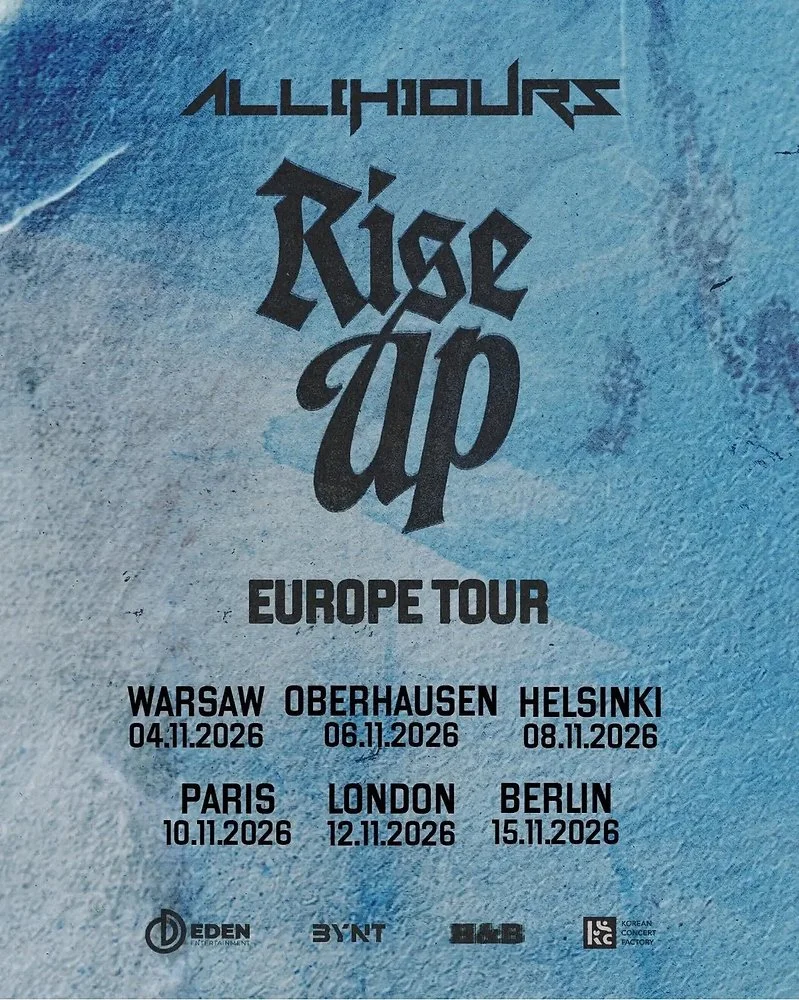 ALL(H)OURS announce London concert for first world tour RISE UP