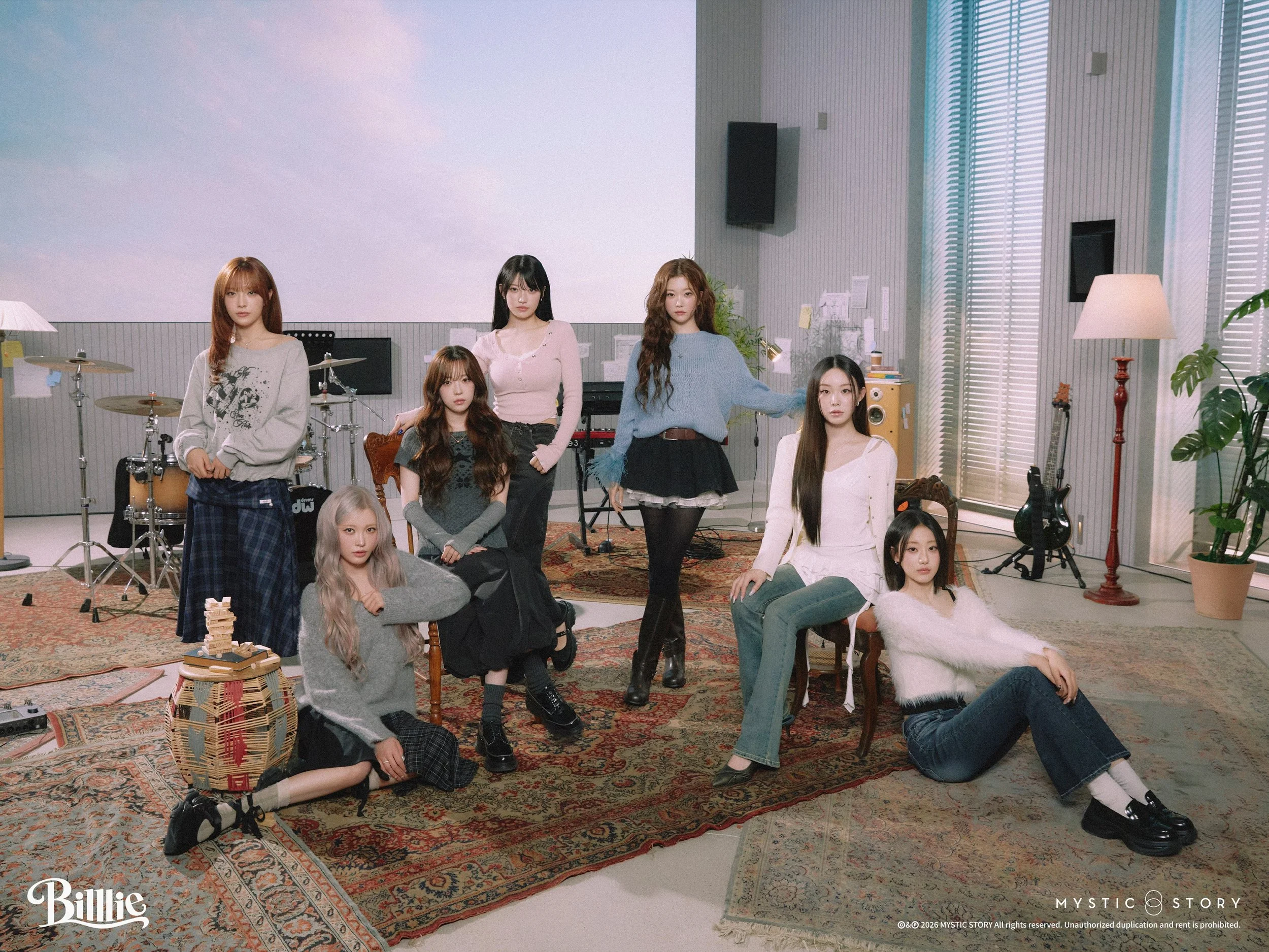 Billlie step through the “cloud palace” doorway into a new era