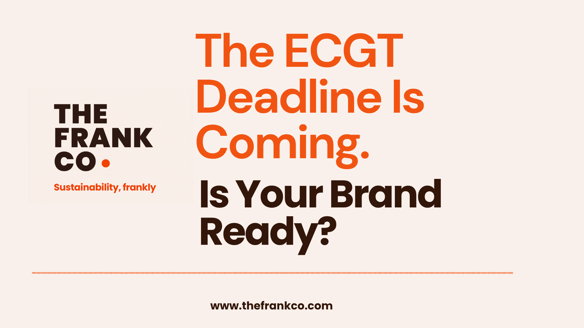 The ECGT Compliance Deadline Is Coming: What Fashion Brands Need to Know Before September 2026