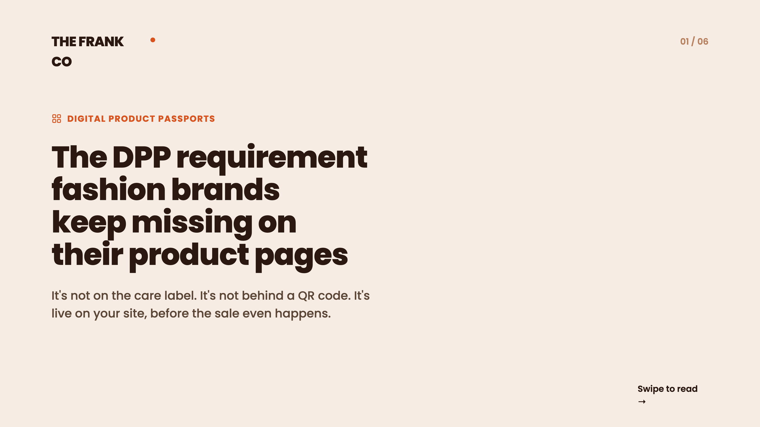 The DPP Requirement Fashion Brands Keep Missing on Their Product Pages
