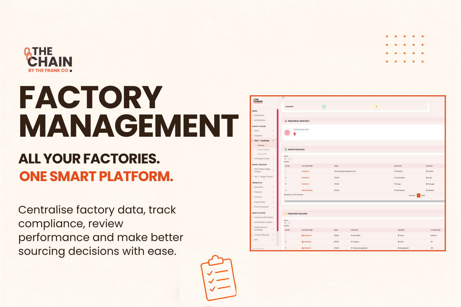 Case Study: Using the Factory Management Module.